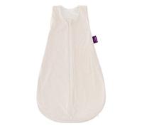 Gigoteuse GOTS LIEBMICH - Motif Feuilles Beige - Taille 70 - Chaîne de Fabrication contrôlée et certifiée Selon Les directives reconnues dans Le Monde Entier
