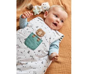 Gigoteuse GREEN FOREST beige chiné 6/18M