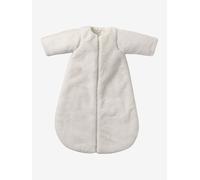 Gigoteuse hiver manches amovibles en fausse fourrure écru 0/6M