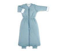 BEMINI - Magic Bag - Gigoteuse 24-36 m - Jambes séparables - Manches Amovibles - Pady Tetra Jersey + Jersey Tog 3 - Bleu minéral