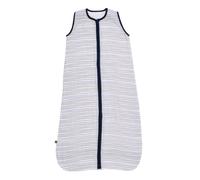 Gigoteuse lange été en coton bio - baby sailor blanc/bleu 6/18M
