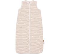 Gigoteuse légère en gaze de coton ecru, marron 6/18M