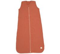 Sauthon – Gigoteuse d'été Unie – Double gaze de coton, TOG 1 – 6-24 mois – Terracotta