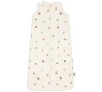 Jollein Gigoteuse bébé en jersey - 90 cm - Animal Friends - 100% coton - 0,5 TOG - gigoteuse d’été - avec fermeture éclair - certifiée OEKO-TEX
