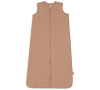 Jollein Gigoteuse bébé en jersey - 110 cm - Little Waffle - Light Terra - 95% coton 5% élasthanne - 0,5 TOG - gigoteuse d’été - certifiée OEKO-TEX