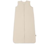 Jollein Gigoteuse bébé en jersey - 110 cm - Little Waffle - Sand - 95% coton 5% élasthanne - 0,5 TOG - gigoteuse d’été - certifiée OEKO-TEX