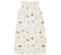 Jollein Gigoteuse bébé en jersey - 90 cm - Miffy Family Farm - 100% coton - 0,5 TOG - gigoteuse d’été - avec fermeture éclair - certifiée OEKO-TEX