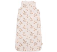 Gigoteuse légère gaze de coton blanc, marron 3/6M