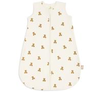 Jollein Gigoteuse bébé en jersey - 60 cm - Little Waffle - Mini Teddy Bear - 95% coton 5% élasthanne - 0,5 TOG - gigoteuse d’été - certifiée OEKO-TEX