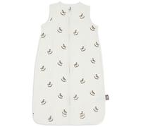 Gigoteuse légère en jersey blanc, marron, écru 3/6M