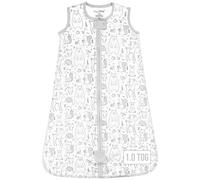 Gigoteuse Mama Cheetah 1,0 TOG, couverture portable en coton bio pour bébé avec fermeture éclair à double sens, gigoteuse pour toutes saisons pour nouveau-né, nourrisson, garçon, fille, 0-6 mois, 1