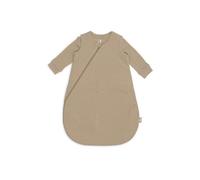 Jollein Gigoteuse 4 Saisons pour bébé - Ajour Nougat - 60 cm - 100% Coton - Tog 0,5 à 3,0 - Gigoteuse bébé été et Hiver - Beige