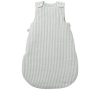 Gigoteuse Ouatinée En Gaze De Coton Rayé Vert De Gris (0-6 Mois) Vert De Gris, Blanc 0/6M