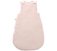 Gigoteuse ouatinée rayé vieux rose Soft Stripes (0-6 mois)