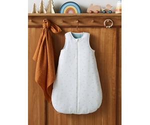 Gigoteuse ouverture centrale Dreamy en coton bio* personnalisable écru 0/6M