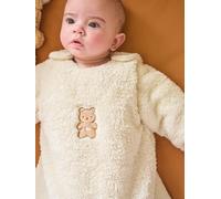 VERTBAUDET Gigoteuse PETIT OURS manches longues amovibles vanille 0/6M