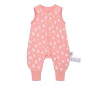 Gigoteuse pour bébé avec pieds - Tog 1,0 - Idéal pour le printemps et l'automne - Gigoteuse pour bébé - 100 % coton - Confort toute l'année pour votre tout-petit (étoile de mer, M/75-85 cm)