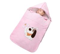 Gigoteuse Pour Bébé Les Enveloppes Sont Retenues Dans Des Sacs De Couchage Anti-Renversants, En Coton, En Épaississement D'Automne Et D'Hiver-1# Rose