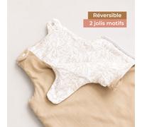 Gigoteuse réversible 4 saisons feuillage beige (18-36 mois)