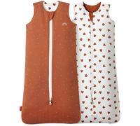 Gigoteuse réversible 4 saisons terra-coeurs (6-18 mois)