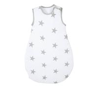 Gigoteuse sans manches à fermeture éclair motif étoile little stars blanc / étoiles 6/12M