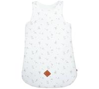 Gigoteuse sans manches en coton melody melody, blanc imprimé minimali 6/18M