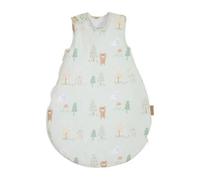 Roba Gigoteuse Woodland Buddies 90 cm Coton respirant sans manches, fermeture éclair, vert pastel