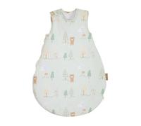 Gigoteuse Sans Manches Roba - Woodland Buddies - Turbulette 100% Coton - Motif Forêt - Vert Pastel Vert