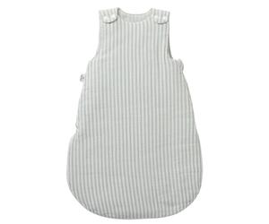 Gigoteuse Soft Stripes vert de gris - 0-6 mois