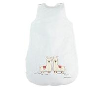 Gigoteuse Veloudoux Sans Manche 70 Cm Blanc Moris & Sacha - Noukie's