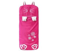 Gigoteuses Et Nids D'ange Bébé Sac De Couchage Cotton Animal Enfant Petit Oreiller Intégré, 140*60cm, Lapin Rose Rouge Rouge