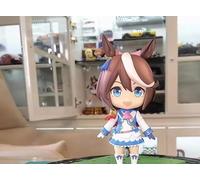 Gigsja #1995 Tokai Teio Anime Girl Figure Show Off Your Dreams! Tokai Teio Action Figure Adulte Model Doll 10cm
