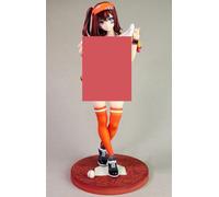 Gigsja Anime Girl Figure Ecchi Waifu Figure Japonais Anime Baseball Girl Illustration Mataro Play Baseball Yakyuu Musume PVC Action Figure Model Ornement Poupée Statue Collection Adulte Jouet Ornement