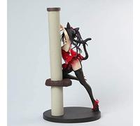 Gigsja Figurine Anime Girl - 24,5 cm - Date A Live Kurumi Tokisaki - Oreille de chat rouge - Habillage Ver Pretty Girls - Modèle d'action en PVC - Jouet pour adulte - Statue d'ornement - Décoration du