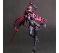Gigsja Figurine Anime Girl de 31 cm en PVC Fate/Grand Ordre Lancer Scathach Aigue-marine Debout Personnage Modèle Ornement Jouet Adulte Belle Fille Ornement Collection Figurine Action Figure Cadeau