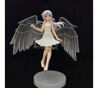 Gigsja Figurine d'ange Tachibana Kanade en PVC de 15 cm - Figurine de personnage - Décoration - Cadeaux de collection