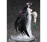 Gigsja GigsjaEdition Anime Girl Figure 15 cm Creative OVERLORD III Albedo Robe de mariée Belle fille Figurine d'action en PVC Jouet pour adulte Statue Ornements de bureau Modèle de Noël Décoration G