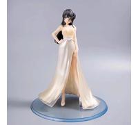 Gigsja Nmomoytu Seishun Buta Yarou Wa Gigsjajima Mai Robe de mariée Ver. Figurine de collection Anime Beauty Model 25 cm