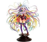 Gigsja No Game No Life Shiro - Yuu Kamiya - Figurine d'action 1/7 / figurine d'anime / modèle de personnage peint / modèle de jouet / PVC / Anime Collectors Article de collection 27 cm