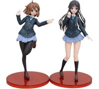 Gigsja Yui Hirasawa & Mio Akiyama Figurine d'action/figurine d'anime/modèle de personnage peint/modèle de jouet/PVC/Anime Collectors Article 20 cm (2 pièces)