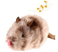Gigwi Chirpy Jouet couineur pour chat Jouet interactif pour chat Mélodie Chaser Play N Squeak Chaton Jouet de souris, Jouet pour chat pour l'ennui