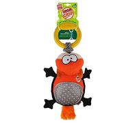 GiGwi Iron Grip Fox Jouet en Peluche pour Chien avec poignée en TPR