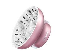GIHALI Diffuseur Universel Très Solide pour Cheveux Bouclés et Ondulés | Accessoire pour Sèche-Cheveux 4.4-6.6 cm, Portefeuille Robuste, Anti-Frisottis (Or Rose)