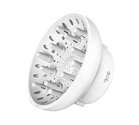 GIHALI Diffuseur Universel Très Solide pour Cheveux Bouclés et Ondulés | Accessoire pour Sèche-Cheveux 4.4-6.6 cm, Portefeuille Robuste, Anti-Frisottis (Blanc Nacré)