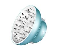 GIHALI Diffuseur Universel Très Solide pour Cheveux Bouclés et Ondulés | Accessoire pour Sèche-Cheveux 4.4-6.6 cm, Portefeuille Robuste, Anti-Frisottis (Bleu Lagon)