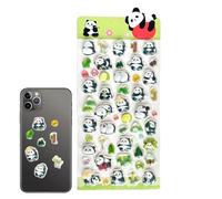 Gihioue Autocollants 3D pour | Panda et DIY Kits de bricolage | Animaux de dessin animé Bricolage Bubble Autocollant | pour filles adultes fête d'anniversaire cadeaux carnet