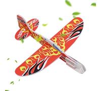 Gihioue Avions en mousse - 10 avions - Jouet - Hélicoptère - Jouet éducatif pour l'intérieur et l'extérieur