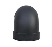 Gihioue Connecteur de canal coudé - Chauffage de voiture - Tuyau de sortie d'air chaud - Raccord de sortie coudé de 75 mm pour chauffage auxiliaire Eberspächer - Tuyau de ventilation flexible et rond