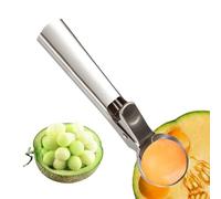 Gihioue Cuillère doseuse pour pâte à biscuits | Robuste avec gâchette en acier inoxydable | Cuillère à portionner pour dessert, buffet, fête, cuisine, maison, pâte, bonbons, popcorn, pastèque et