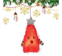 Gihioue Décorations de Noël lumineuses - Décoration de fête pour sapin de Noël - Petites figurines pour table, cheminée, salon, jardin, terrasse